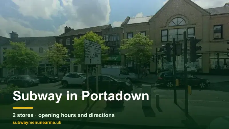 subway portadown