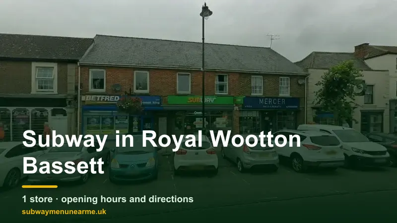 subway royal wootton bassett