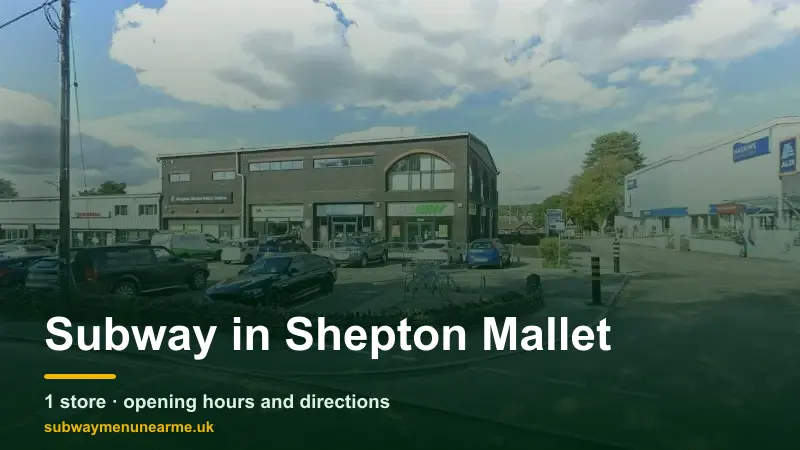 subway shepton mallet