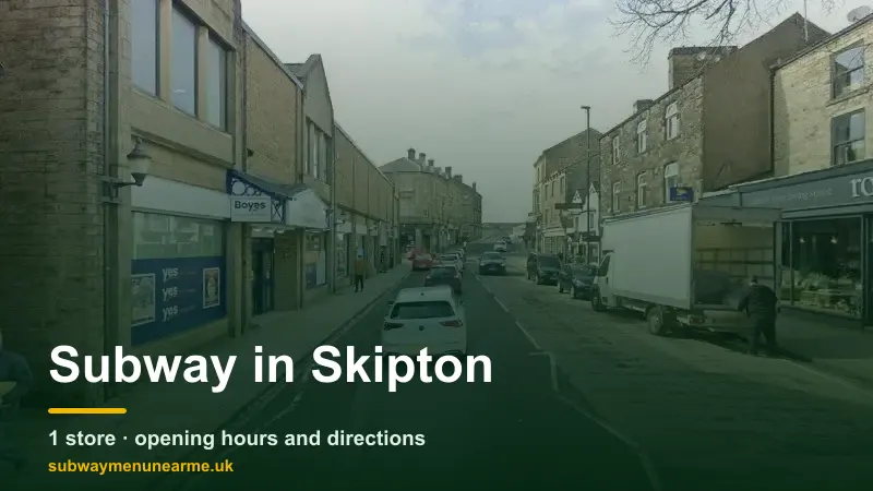 subway skipton