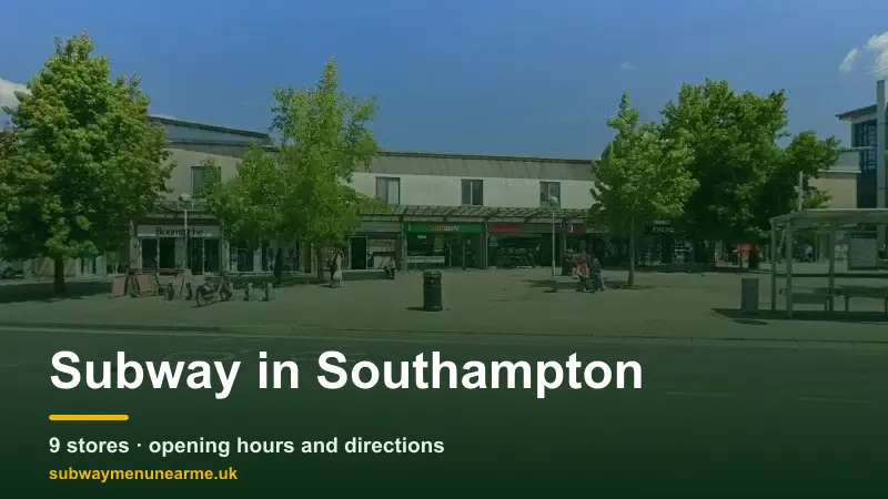 subway southampton