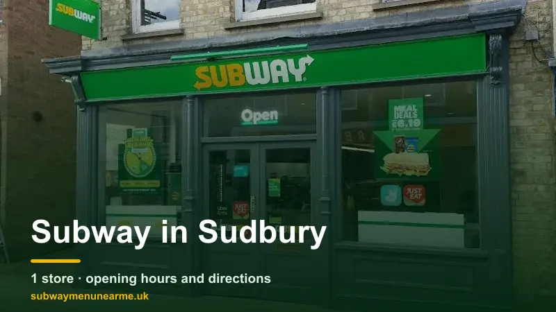 subway sudbury