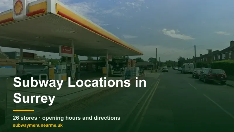 subway surrey locations