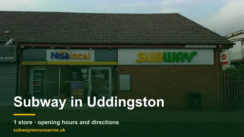 subway uddingston