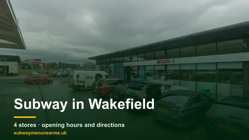 subway wakefield