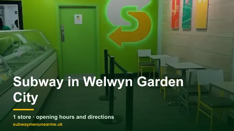 subway welwyn garden city