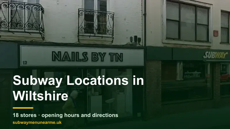 subway wiltshire locations