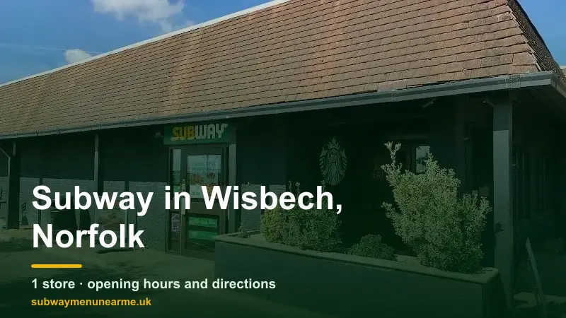 subway wisbech norfolk