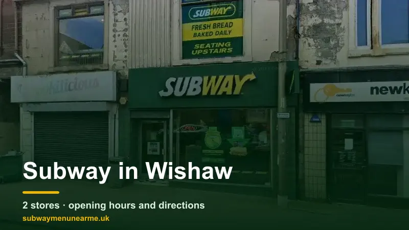 subway wishaw